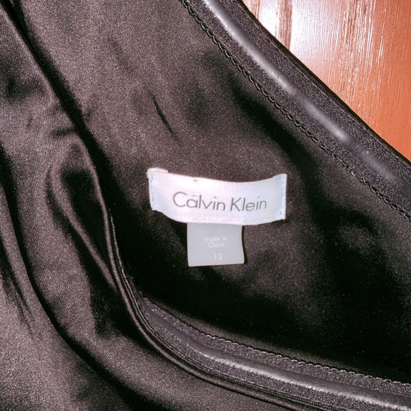 Calvin Klein Black One-Shoulder Dress - Picture 6 of 11